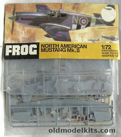 Frog 1/72 Mustang (P-51A) Mk.II - RAF / USAAF Bagged, F196F plastic model kit